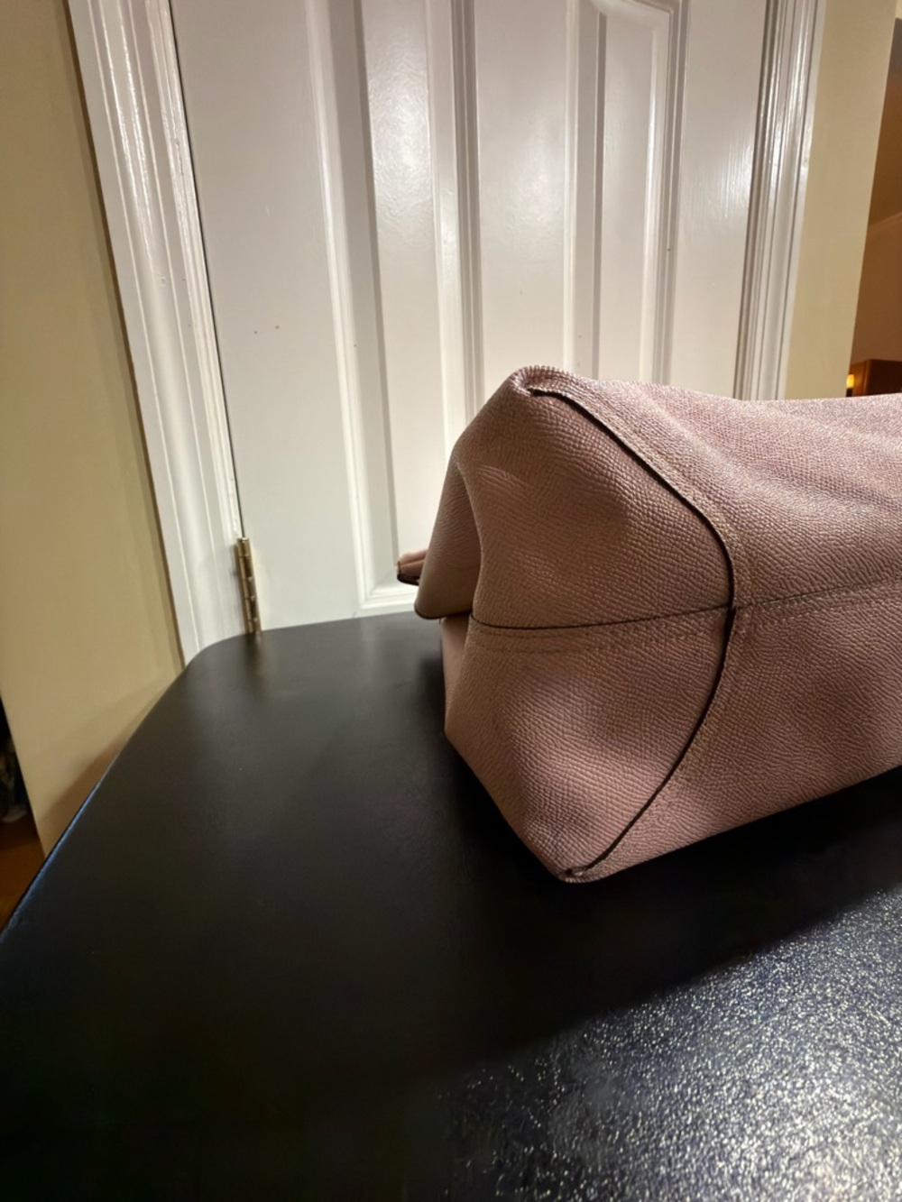 Coach Signature Beige and Pink reversible Tote Bag F36658 with pouch - Picture 5 of 13